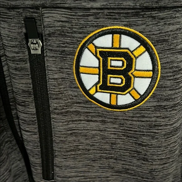 Boston Bruins Black Full-Zip Jacket - Picture 3 of 5